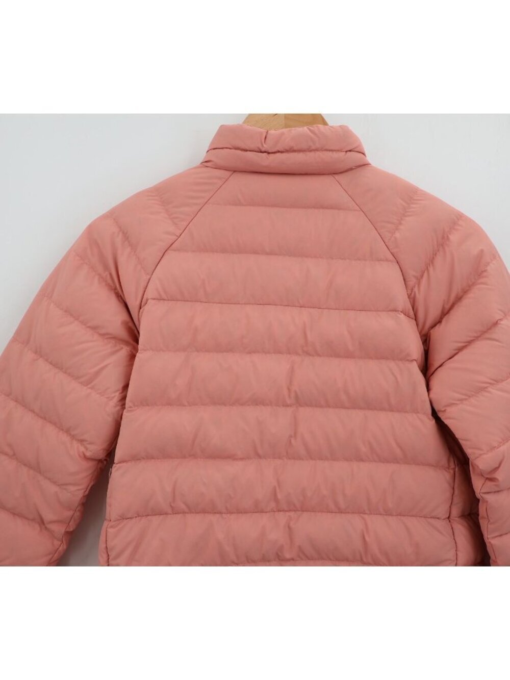 Patagonia Girls Down Sweater Jacket Size Large Pink Full Zip Puffer Outerwear - Picture 8 of 16